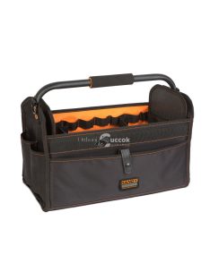   Nyitott szerszámos táska fém fogantyúval - 420 x 220 x 310 mm