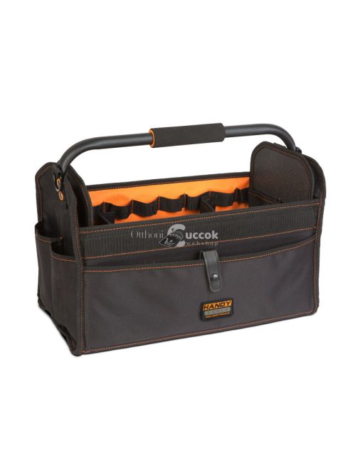 Nyitott szerszámos táska fém fogantyúval - 420 x 220 x 310 mm