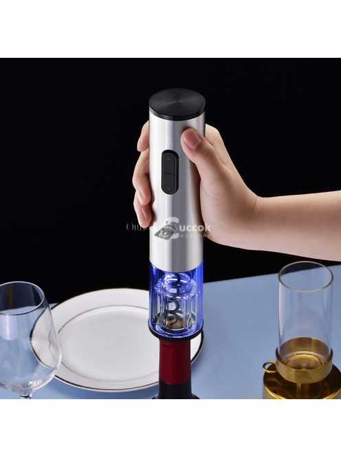 Acél elektromos bornyitó szett