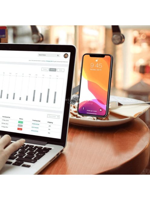 Mágneses Laptopra helyezhető telefontartó