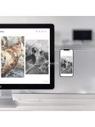 Mágneses Laptopra helyezhető telefontartó