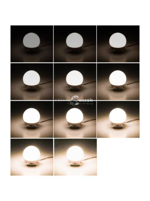 LED világítás sminktükörre