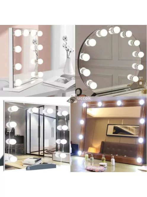 LED világítás sminktükörre