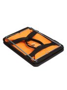 Összecsukható, oldalzsebes szerszámos táska