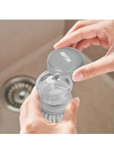 Edénytisztító kefe tartállyal