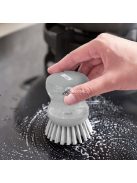 Edénytisztító kefe tartállyal