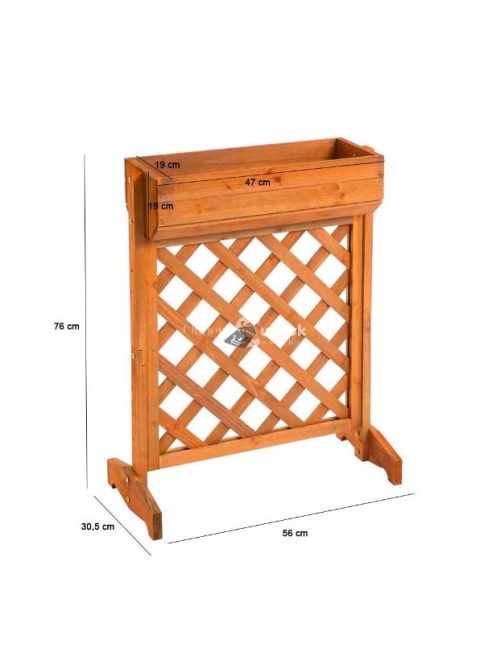 Fa kerti virágláda