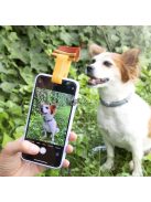 InnovaGoods - Kisállat szelfi csipesz telefonra