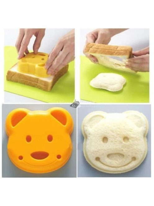 Mackó szendvics forma