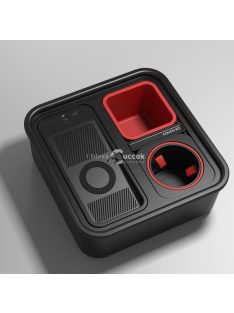 Multifunkcionális hordozható tároló power bankkal