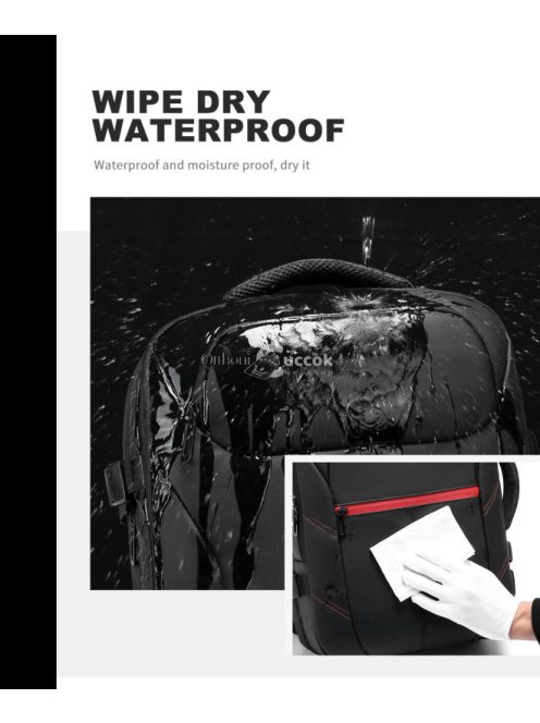 OZUKO 2 az 1-ben hátizsák és bőrönd