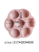 Kis állatos szilikon forma