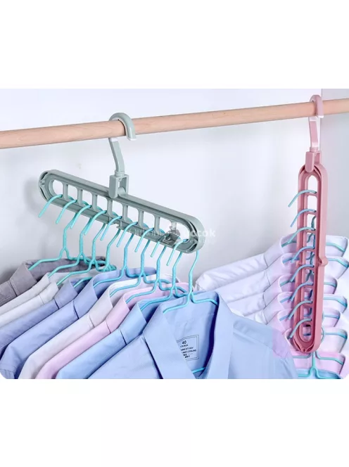 Többfunkciós műanyag ruhaakasztó