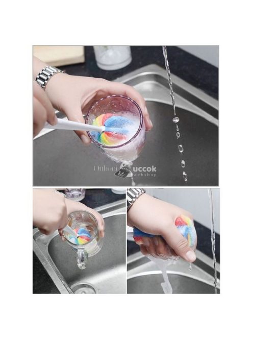 Szivacskefe bögrék tisztításához - 5 db