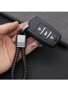 Műbőr autós kulcstartó - 2 db