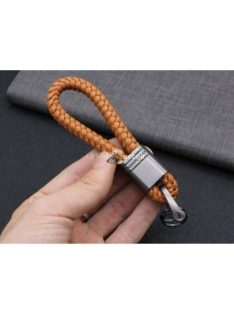 Műbőr autós kulcstartó - 2 db