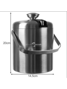 Ruhhy Jégvödör + fogó + kanál