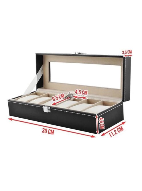 Malatec 6 rekeszes óra rendszerező