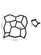 Forma térkövek öntéséhez- kocka forma