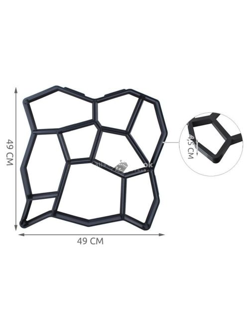 Forma térkövek öntéséhez- kocka forma