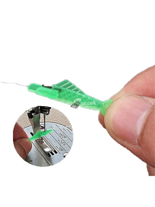 Műanyag cérna befüző segéd készlet, 10 db