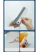 Szilikon konyhai és fürdőszobai üvegtisztító