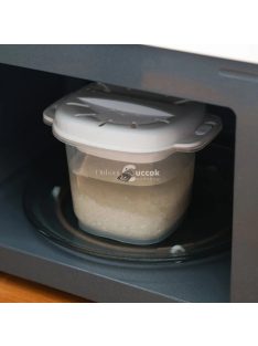 Kompakt rizsfőző és gőzölő ételhordó