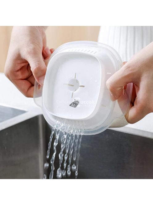 Kompakt rizsfőző és gőzölő ételhordó