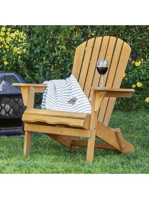 Fa, összecsukható kerti szék