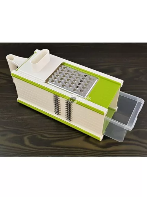 Többfunkciós reszelő tartállyal