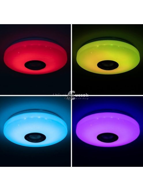 InnovaGoods - LED mennyezeti lámpa hangszóróval