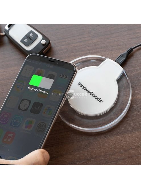 Vezeték nélküli töltő Qi okostelefonokhoz (InnovaGoods)
