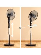 InnovaGoods - Fekete álló ventilátor, 45 W