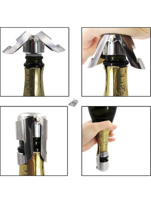 Rozsdamentes acél vákuumzáras kupak