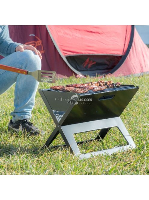 Összecsukható, hordozható grillsütő (faszenes)