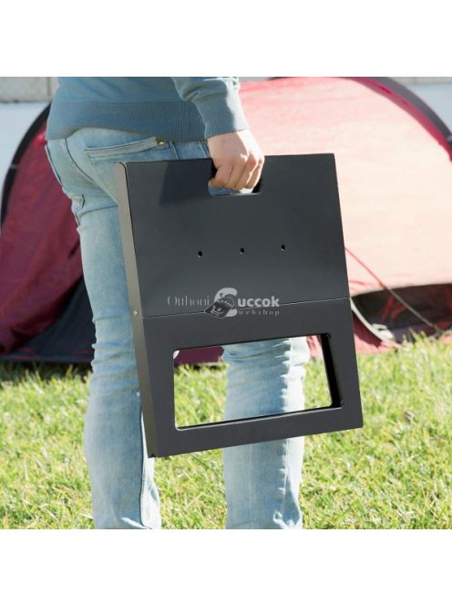 Összecsukható, hordozható grillsütő (faszenes)