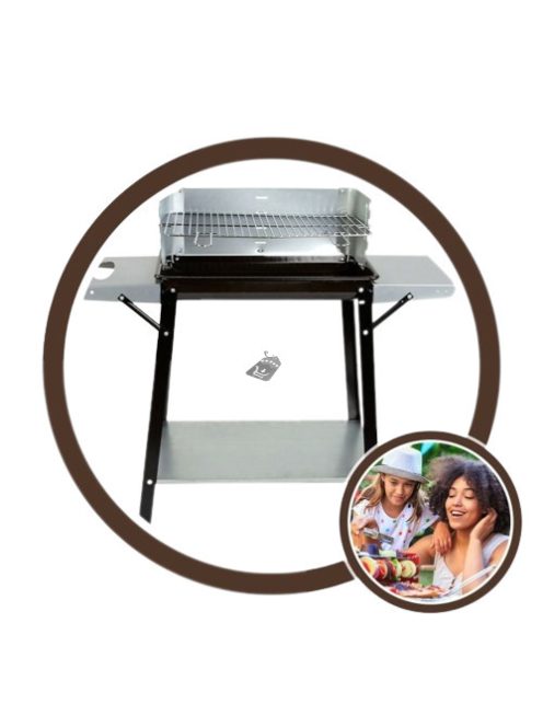 AKTIVE Grillsütő kerekekkel