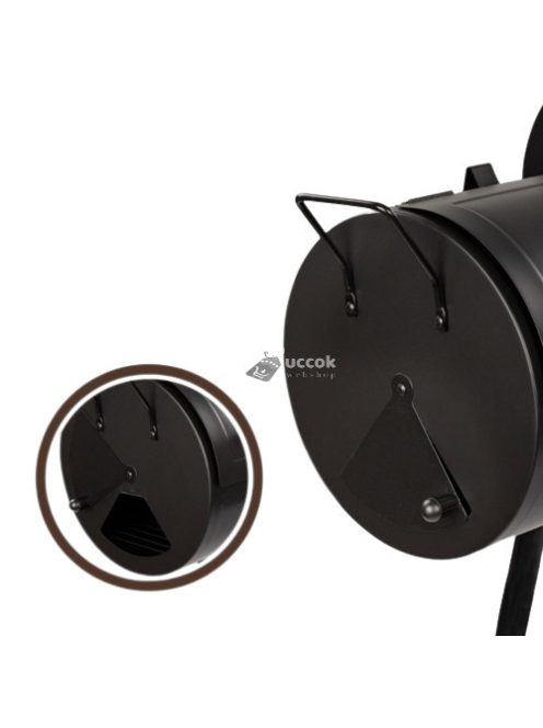 AKTIVE BBQ Faszenes grillsütő kerekekkel