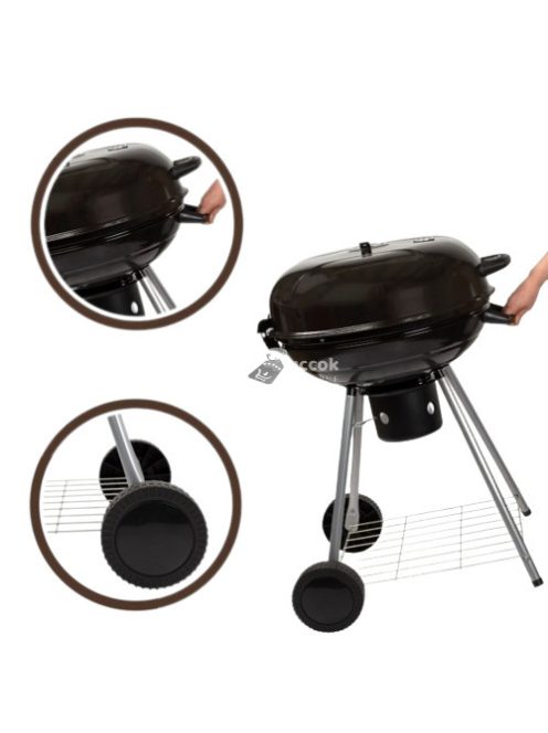 AKTIVE Faszenes kör alakú grillsütő