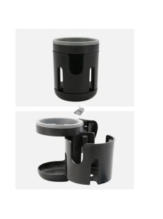 Univerzális dupla pohártartó babakocsira