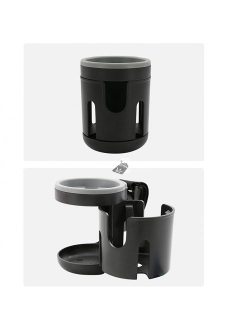 Univerzális dupla pohártartó babakocsira