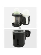 Univerzális dupla pohártartó babakocsira