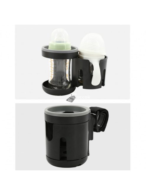 Univerzális dupla pohártartó babakocsira