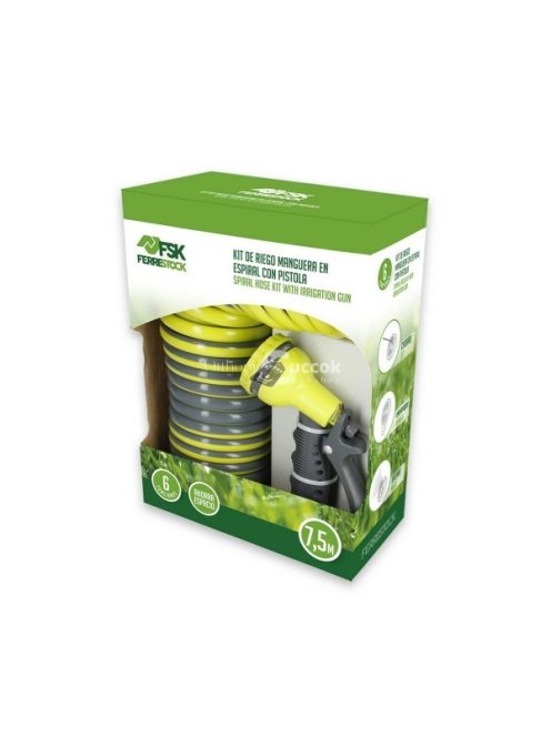 Ferrestock - Tömlő öntözőpisztollyal (7,5 m)