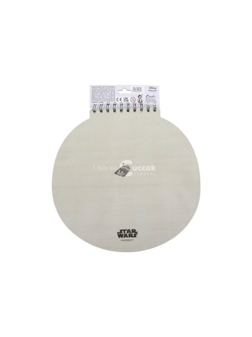 Baby Yoda mintás füzet