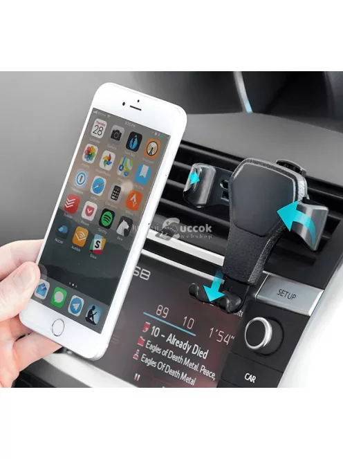 Gravitációs autós mobiltartó