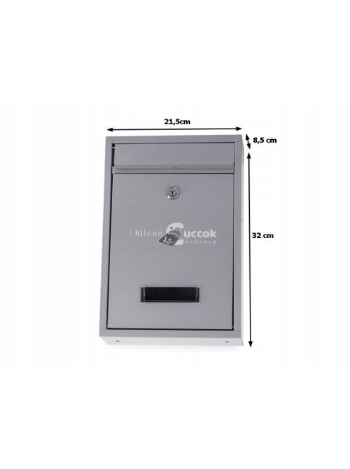 Klasszikus acél postaláda