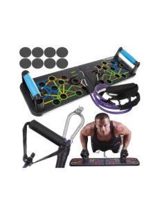 Edzőtábla fogantyúval és fitneszkötéllel