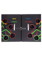 Edzőtábla fogantyúval és fitneszkötéllel