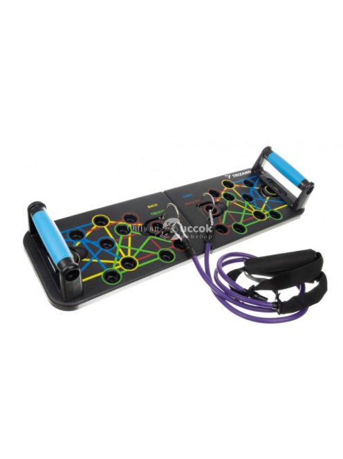 Edzőtábla fogantyúval és fitneszkötéllel